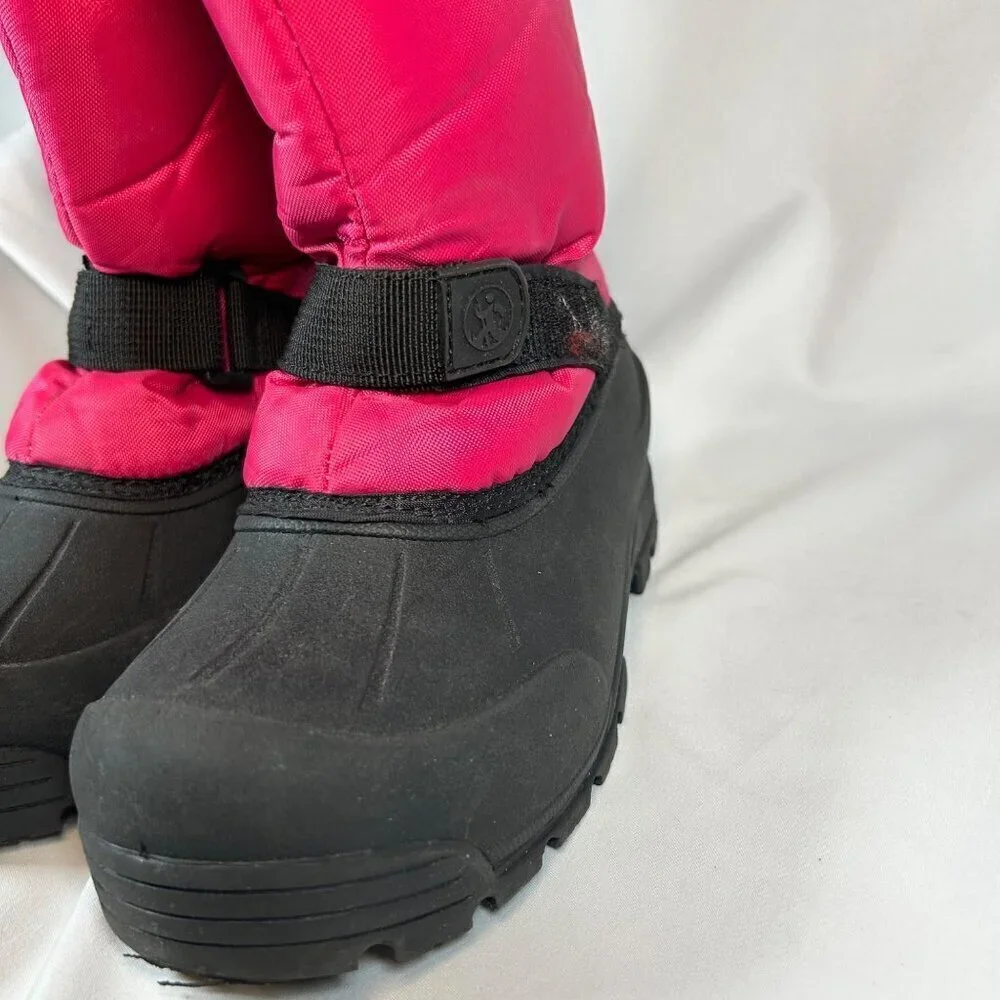 Northside Frosty Size 2 Kids Snow Boot Pink Insulted Outdoors